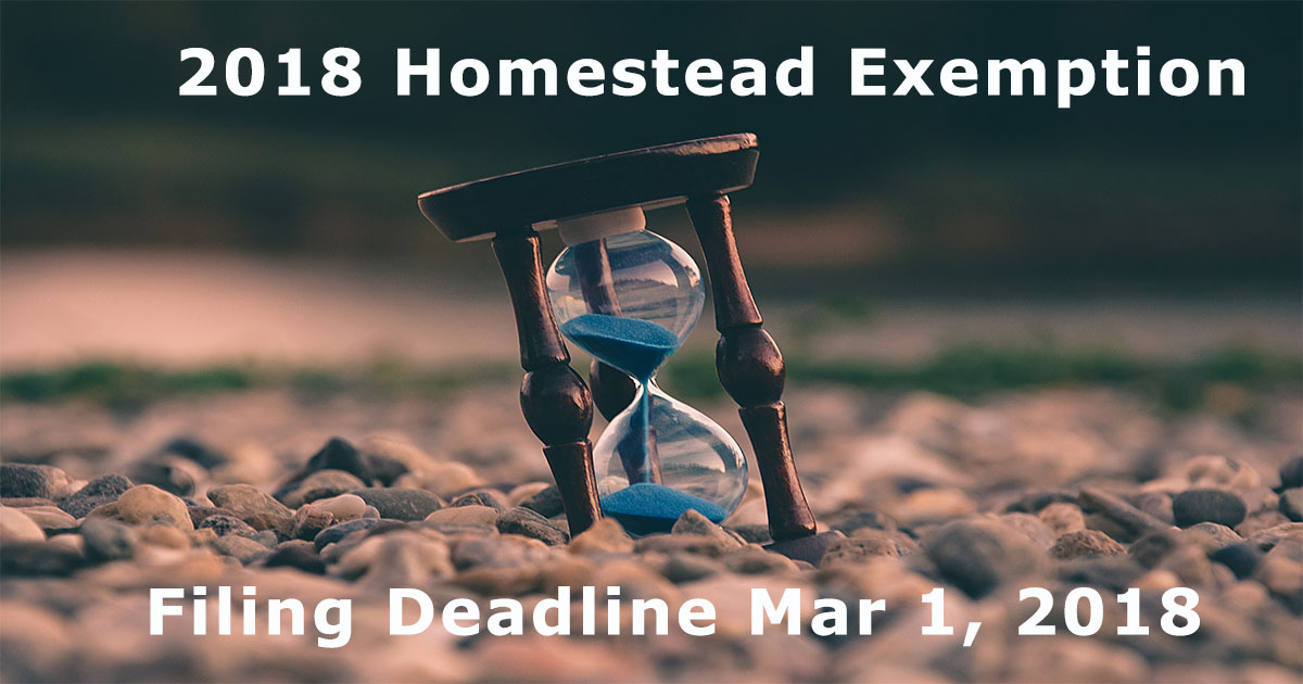 MAR-Homestead Exemption